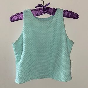 Cute Mint Crop Top